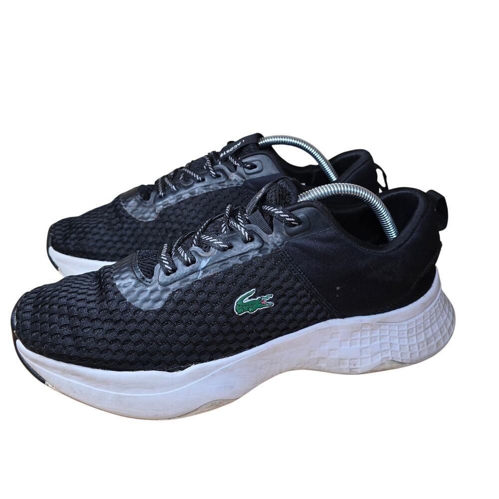Lacoste Court Drive Fly Knit Textile Sneakers Black White Mens Size 10
Eu 43 - Picture 3 of 8